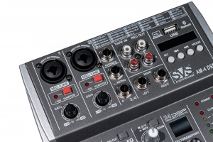 SVS Audiotechnik mixers AM-4 DSP Аналоговый микшерный пульт, 4-канала в Электростали